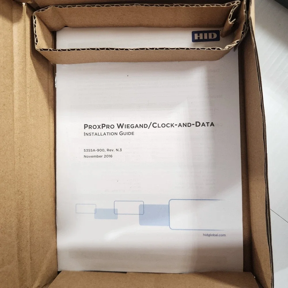 READ HID 5355AGK14 ProxPro with Keypad Access Control Reader Gray - Assa Abloy‎